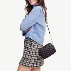 REBECCA MINKOFF Quilted Studded Crossbody Bag